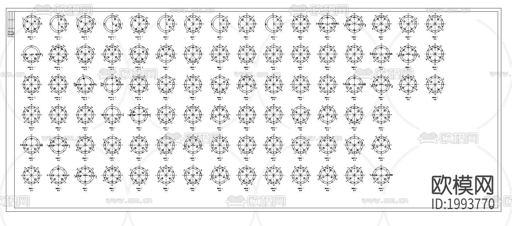 钢结构框架汽车cad图库下载（渲染图3）