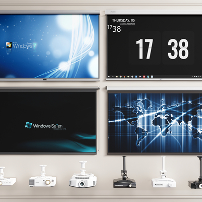 现代投影仪su模型 