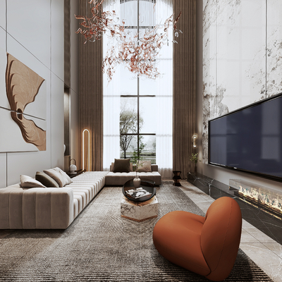 3d别墅豪宅模型-vr全景3d模型-3dmax模型免费下载-欧模网