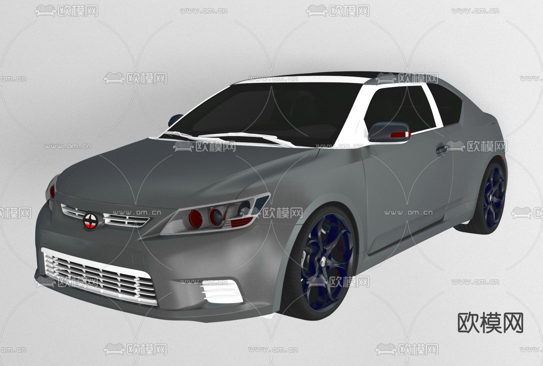 现代汽车免费3d模型下载