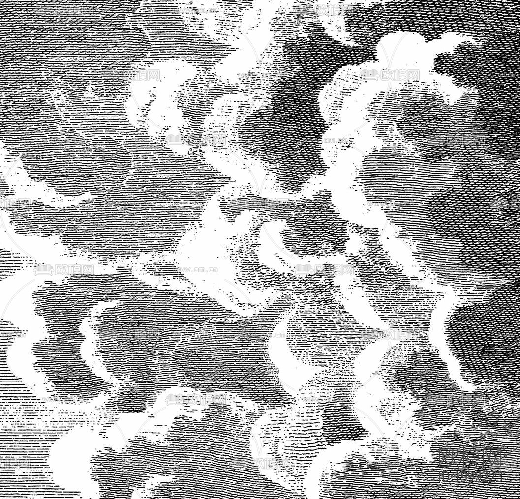灰色波浪祥云地毯