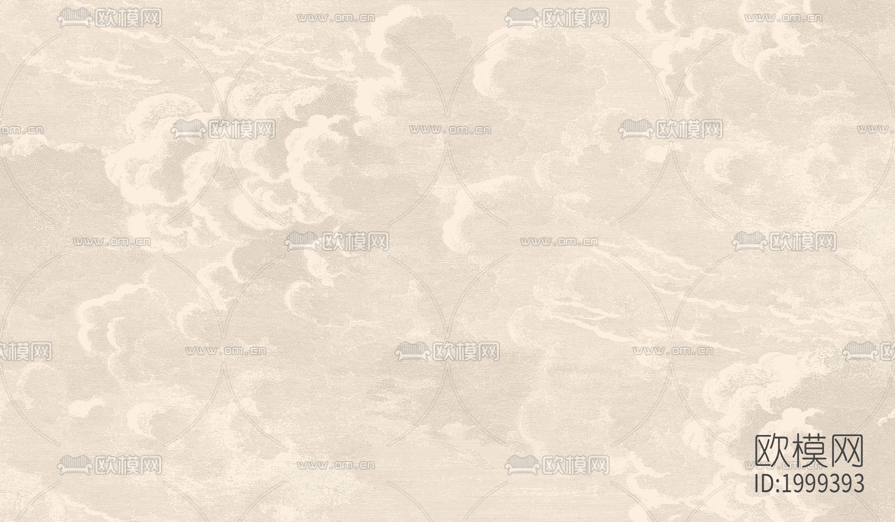 米色波浪祥云地毯下载