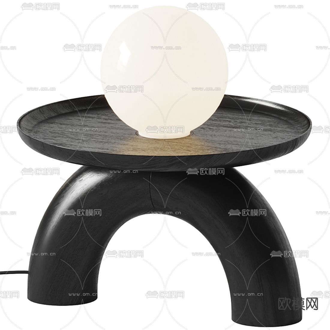 北欧台灯3d模型下载（渲染图1）