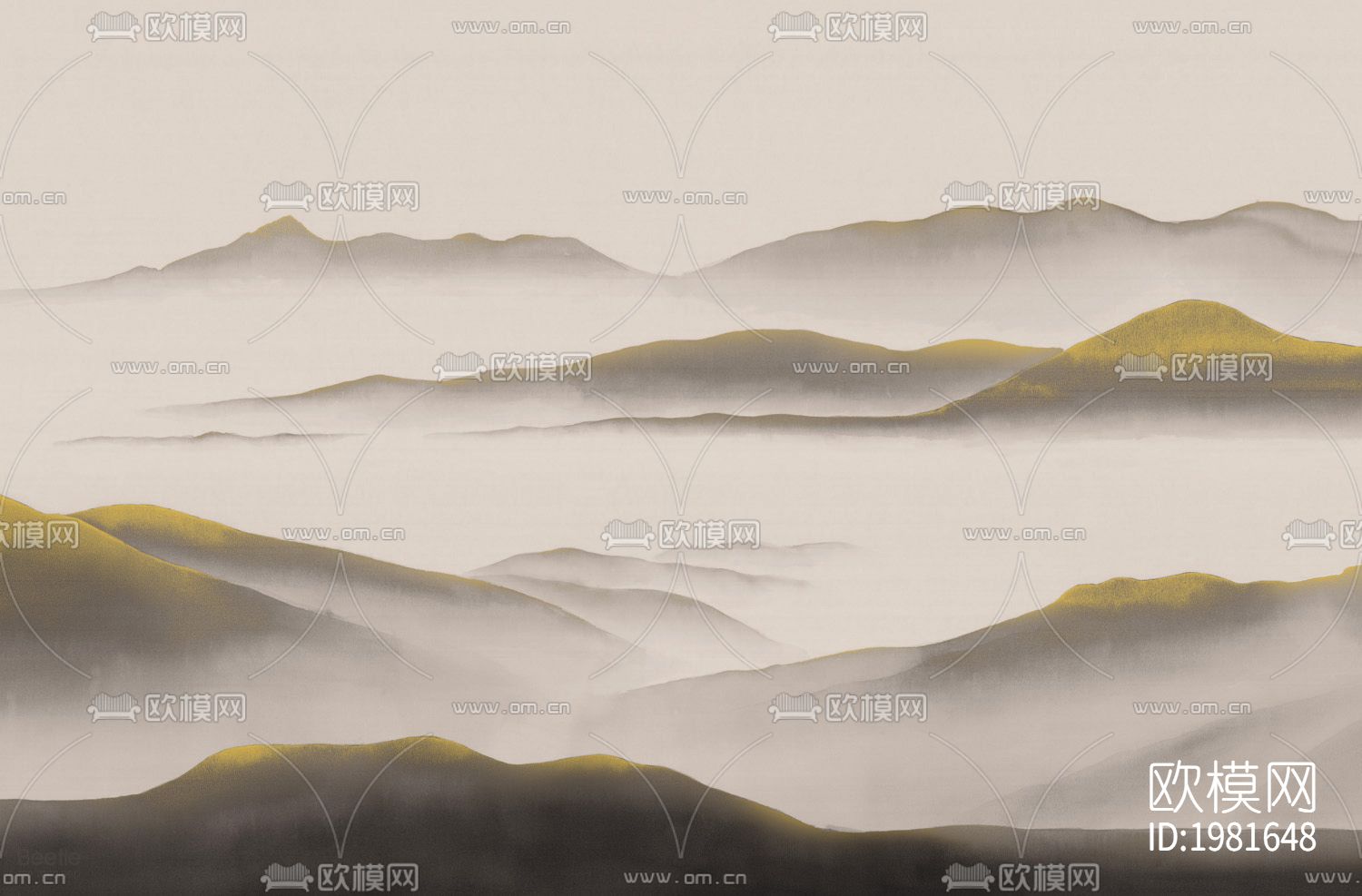 新中式壁画