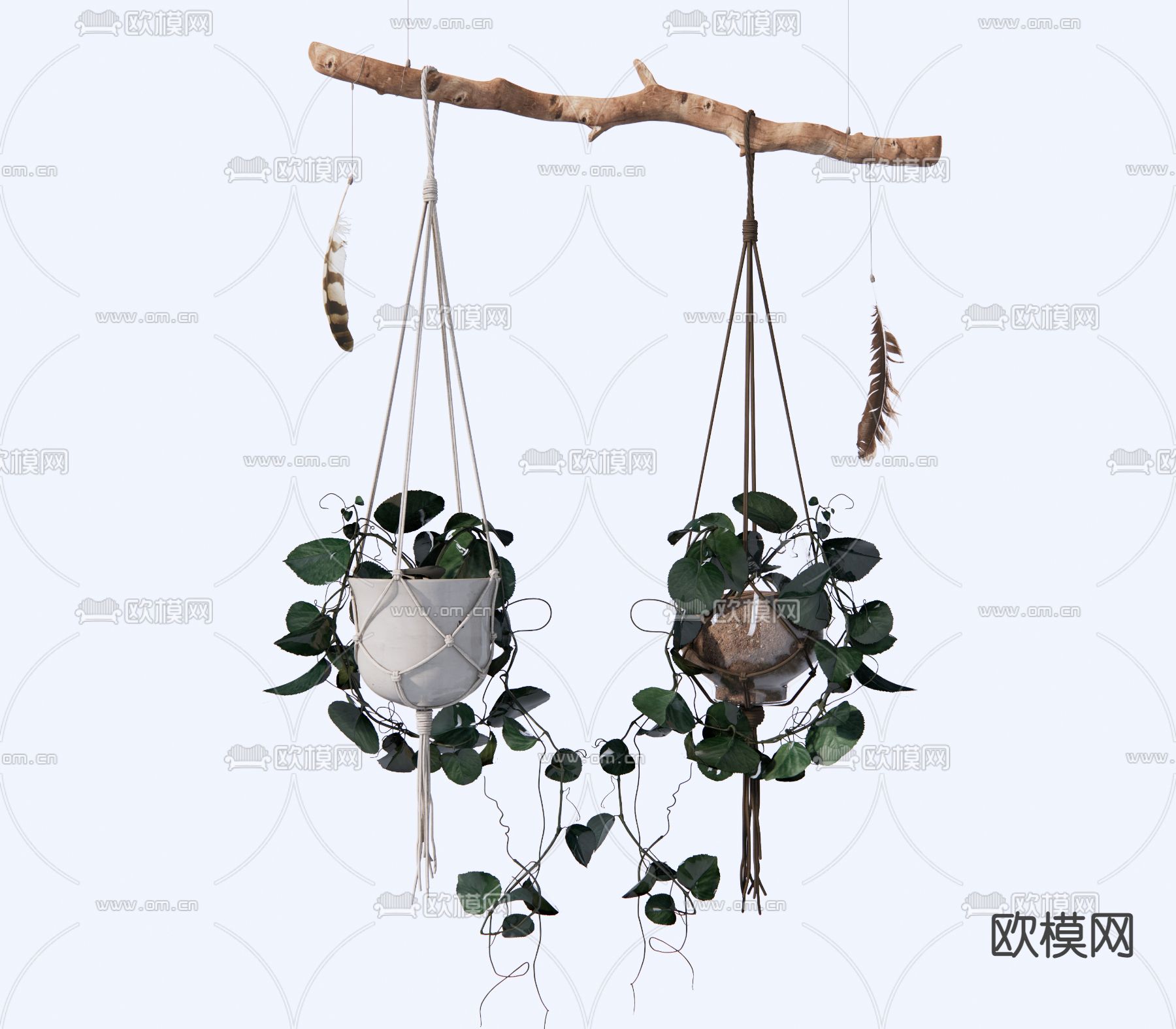 现代吊篮su模型下载