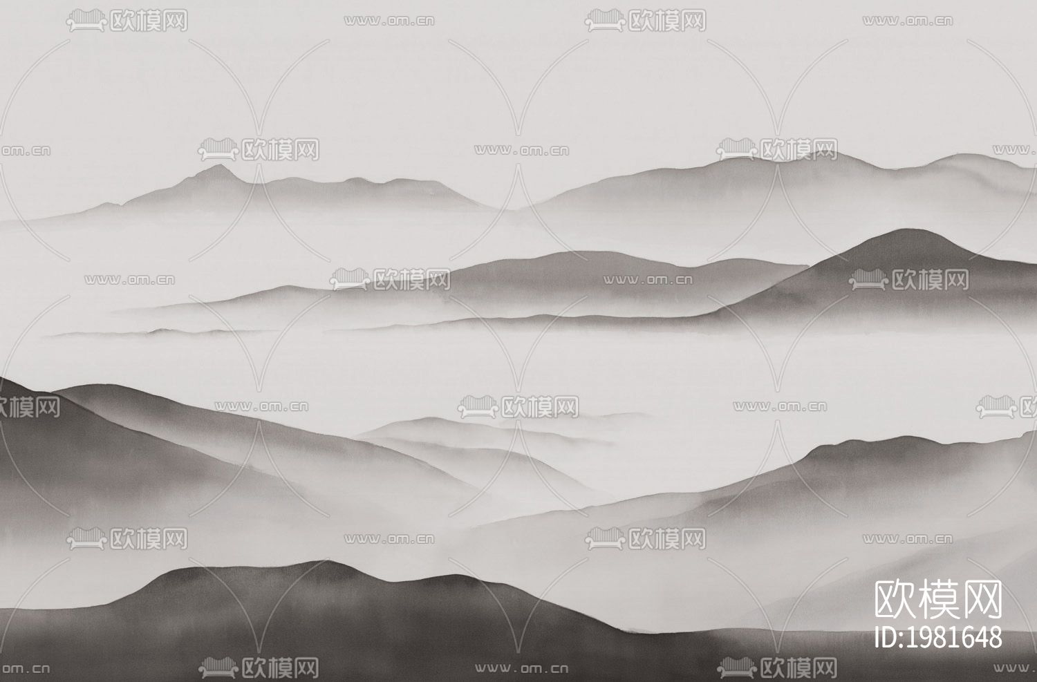 新中式壁画