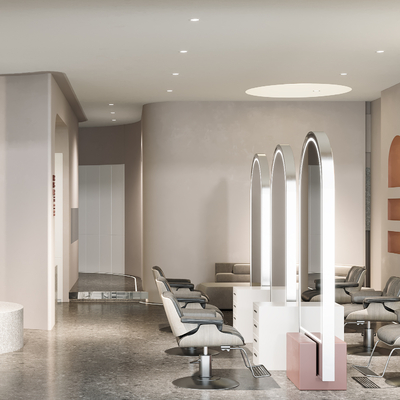  现代理发店su模型 