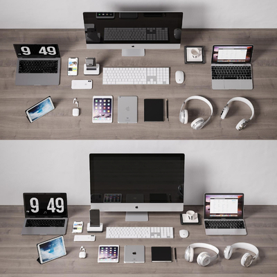  现代笔记本电脑su模型 