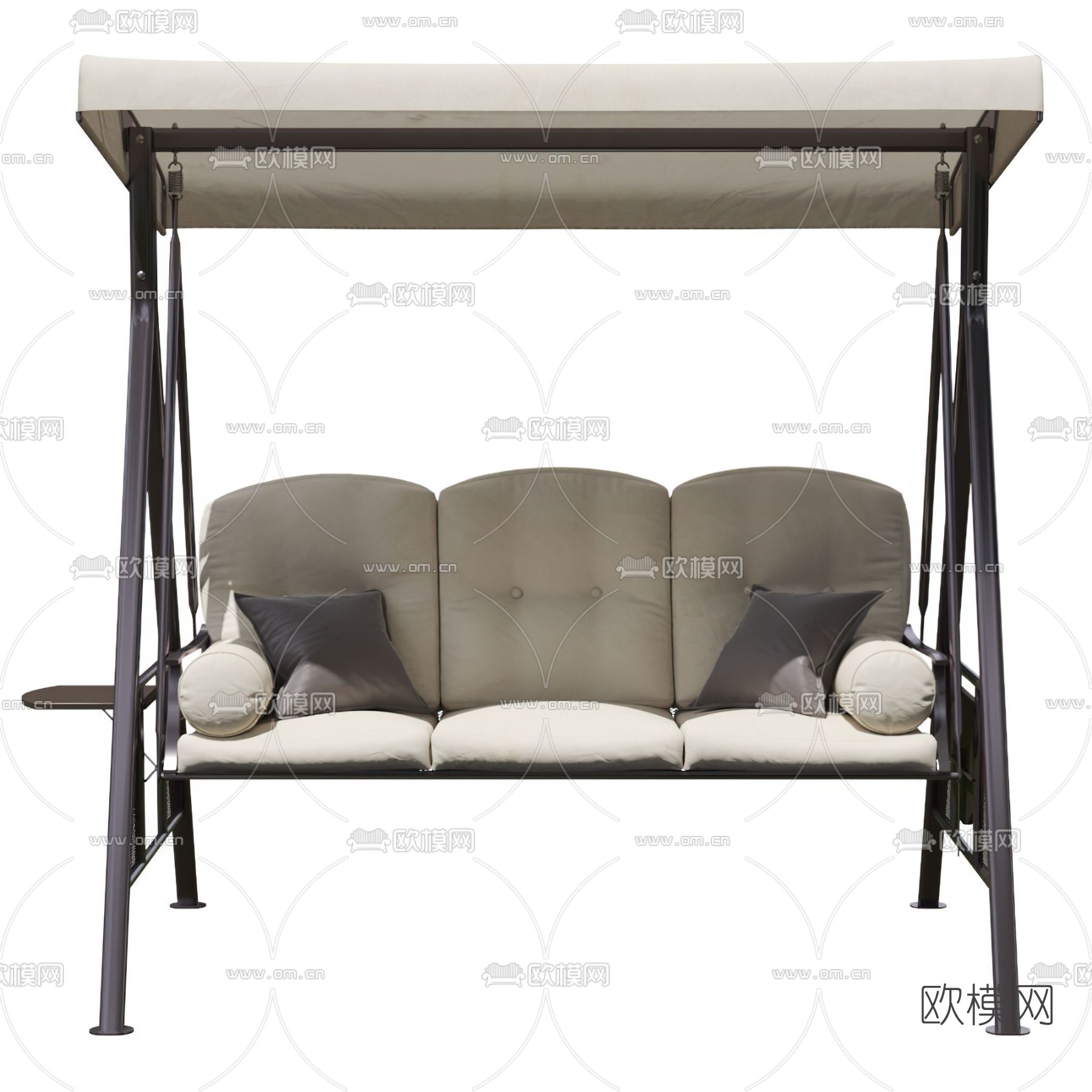 现代户外吊椅休闲椅3d模型下载（渲染图3）