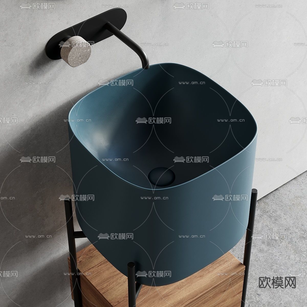 北欧洗手台3d模型
