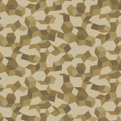  棕色抽象几何图案壁纸 