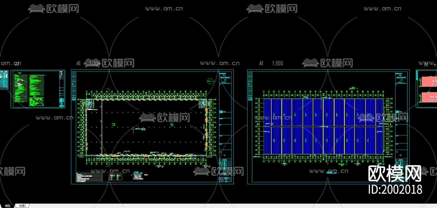小广场绿化配置平面图下载（渲染图1）