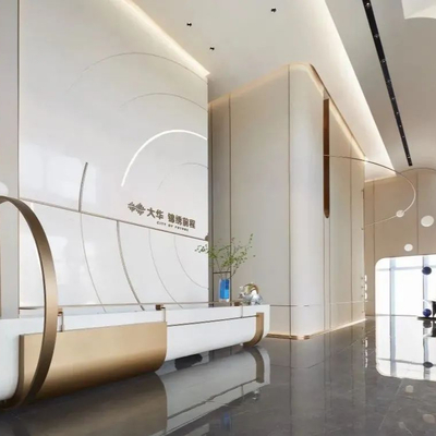 希玛设计 售楼处接待台