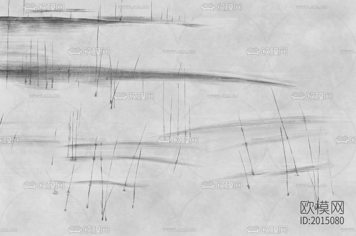 新中式水墨壁纸下载（渲染图3）