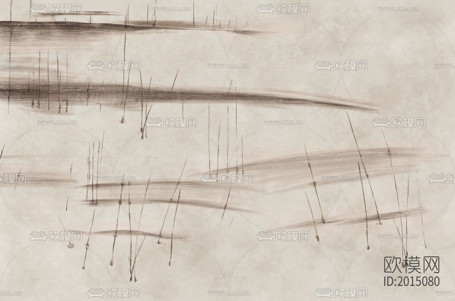 新中式水墨壁纸下载（渲染图1）