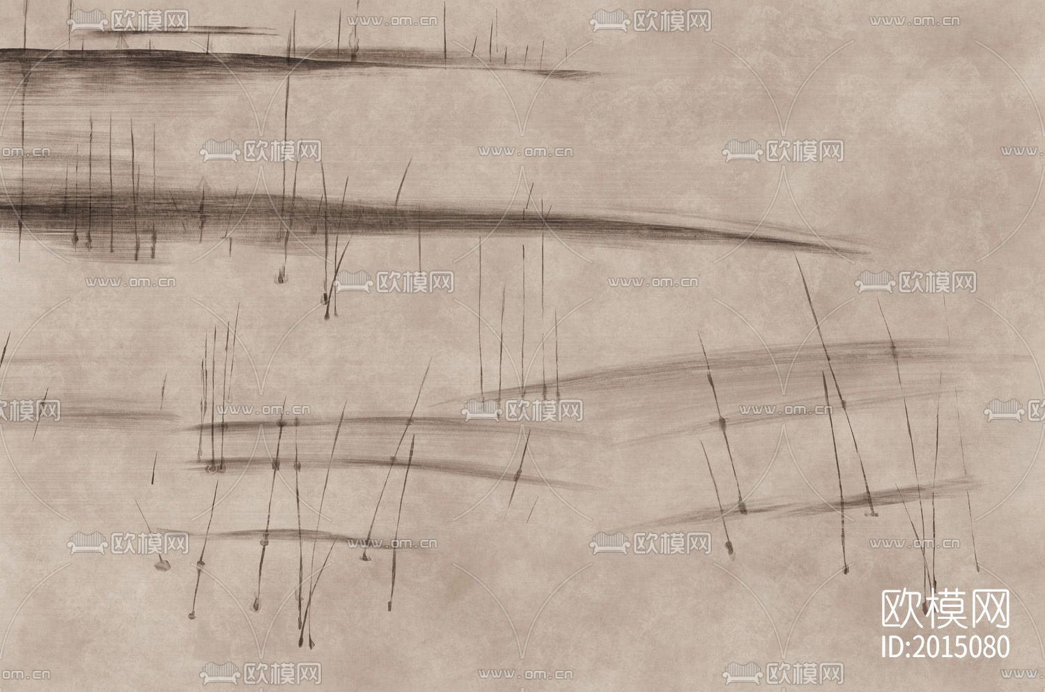 新中式水墨壁纸下载（渲染图5）