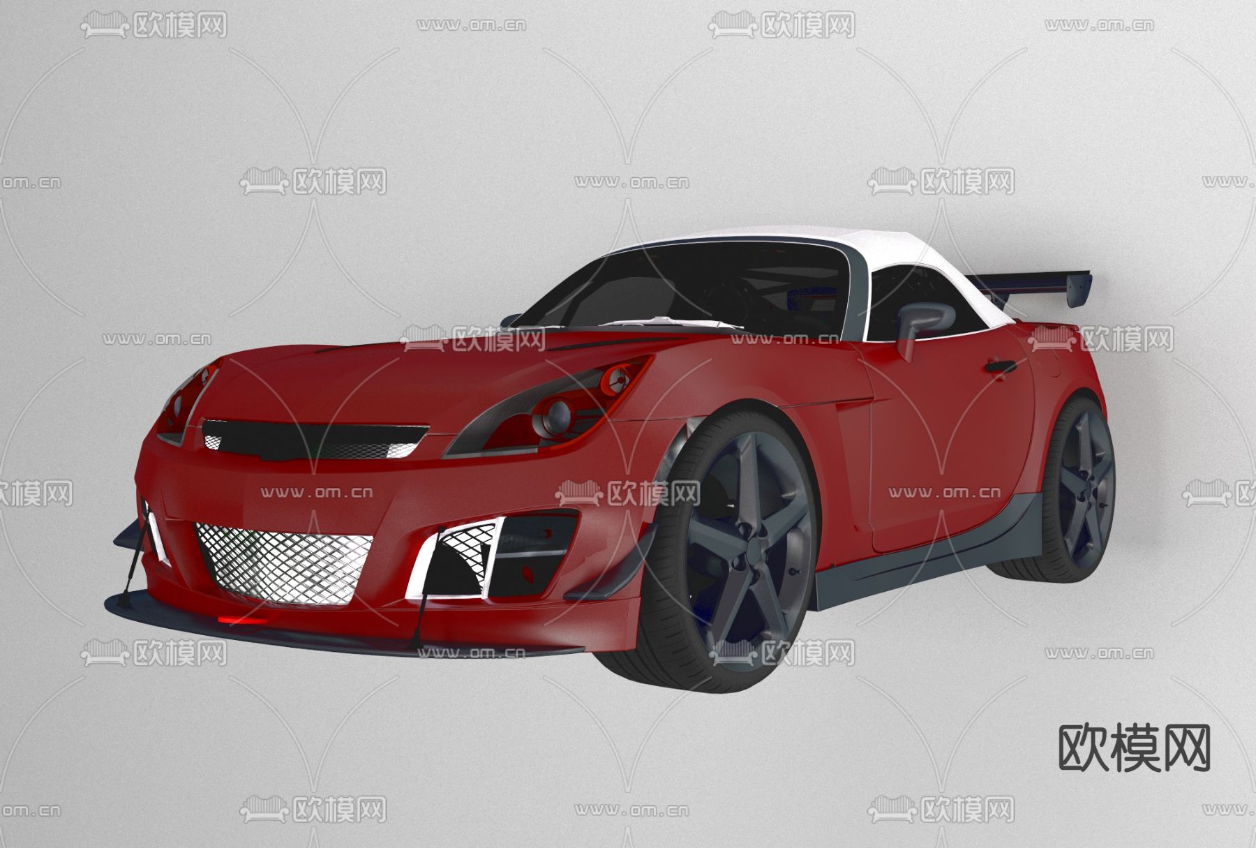 现代小轿车汽车免费3d模型下载
