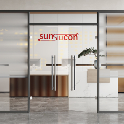 办公玻璃双开门3d模型