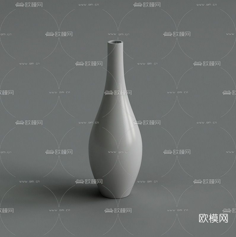 现代花瓶器皿免费3d模型下载