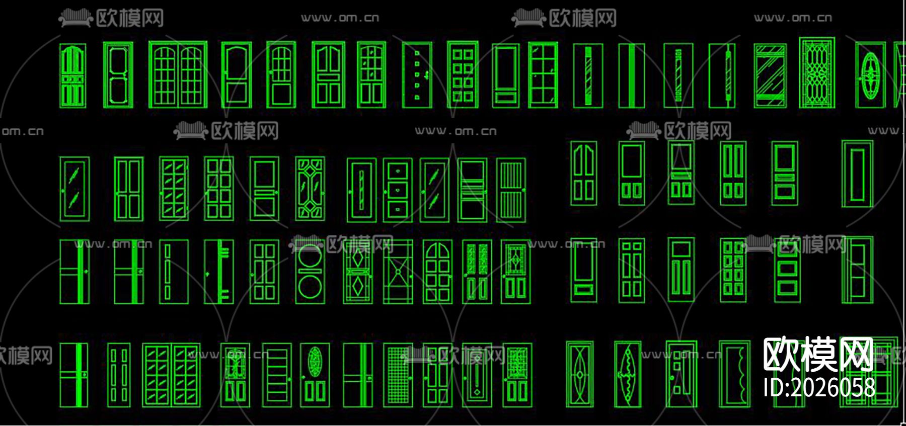 门cad图库-免费3dmax模型库-欧模网