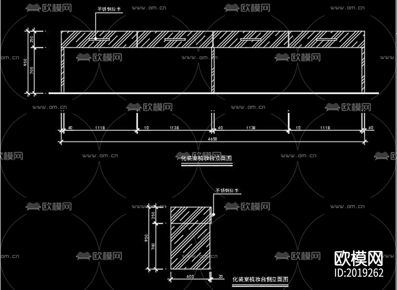 办公楼多功能厅cad施工图下载（渲染图4）