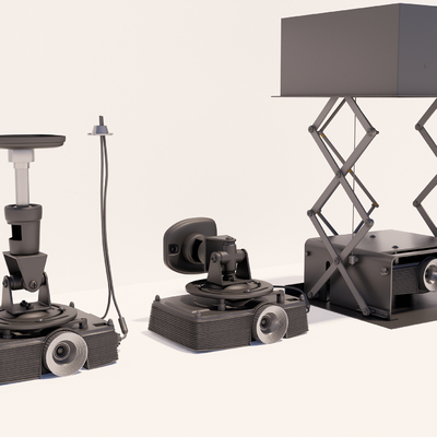  现代投影仪su模型 