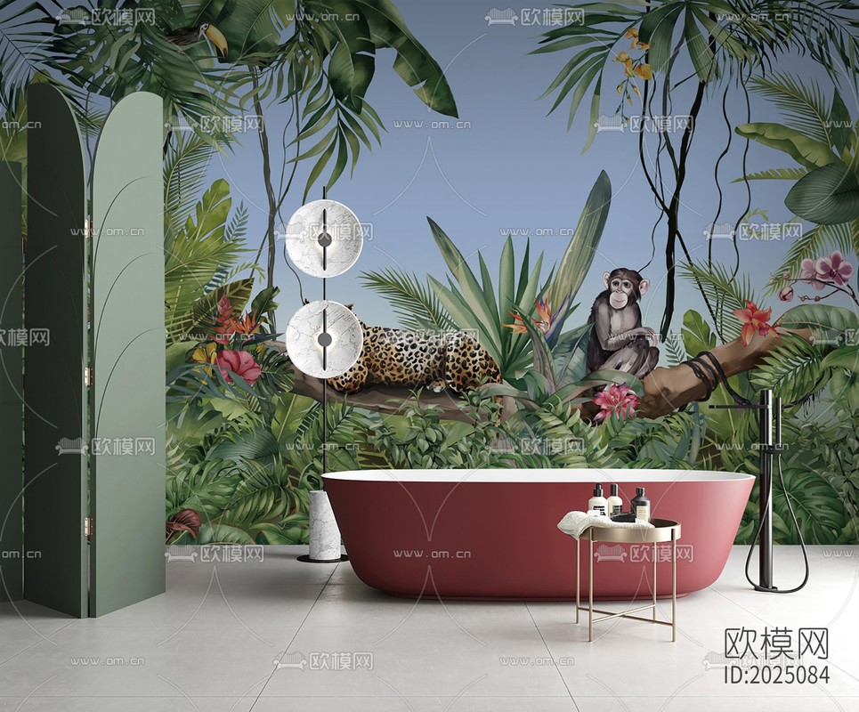 热带雨林植物动物壁纸