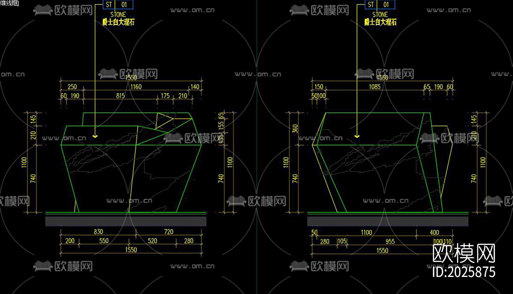 接待台节点大样下载（渲染图5）