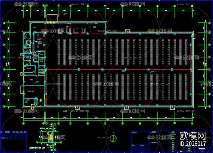 商场配电系统cad施工图下载（渲染图8）