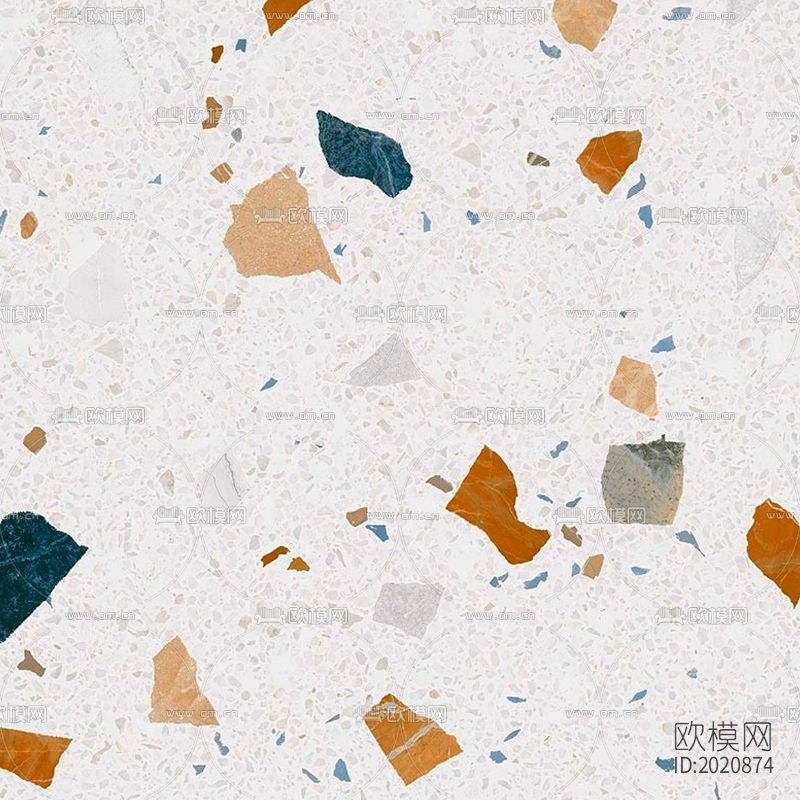 大颗粒彩色水磨石