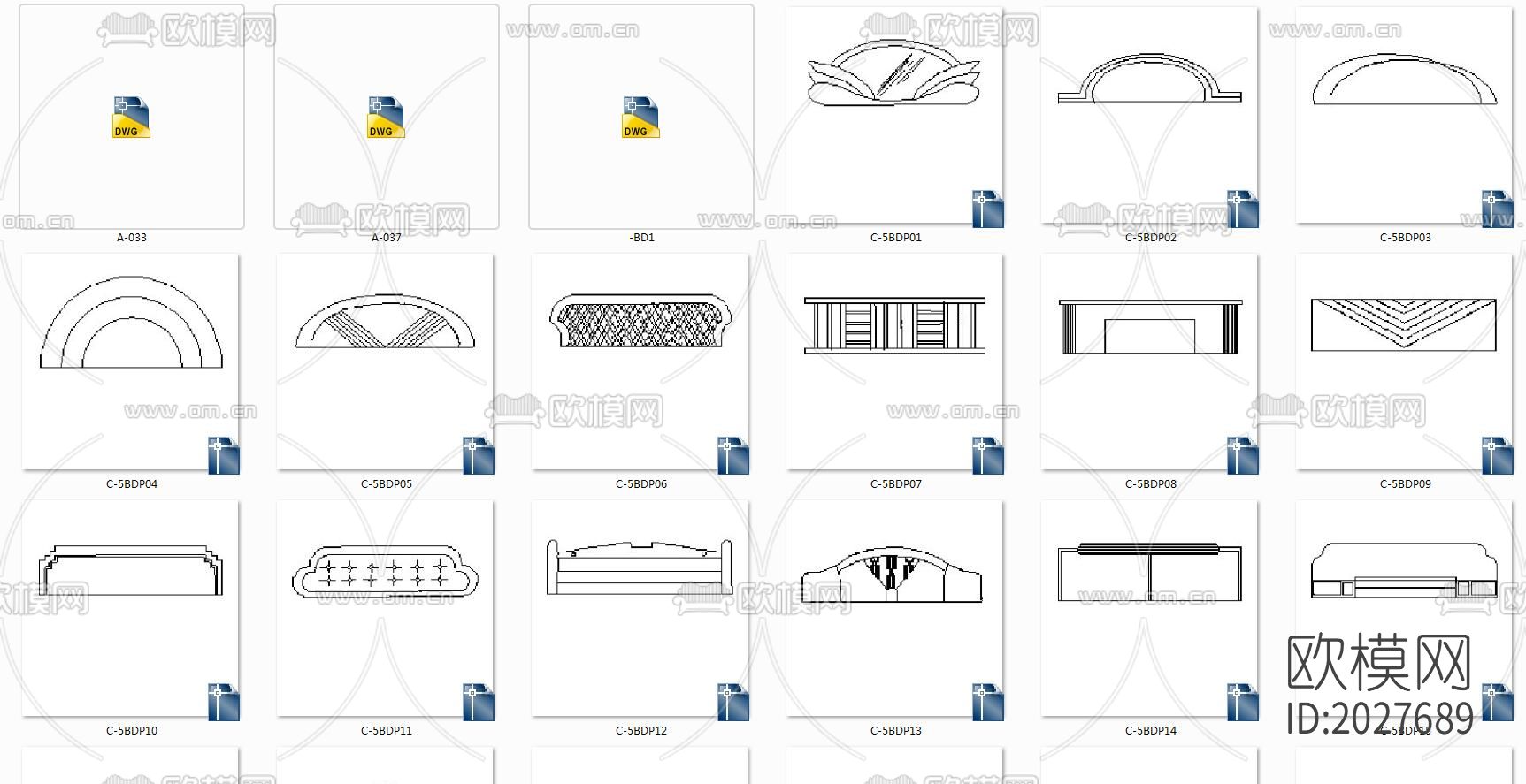 床及柜子cad图库下载（渲染图1）