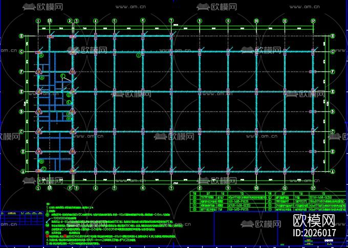 商场配电系统cad施工图下载（渲染图3）