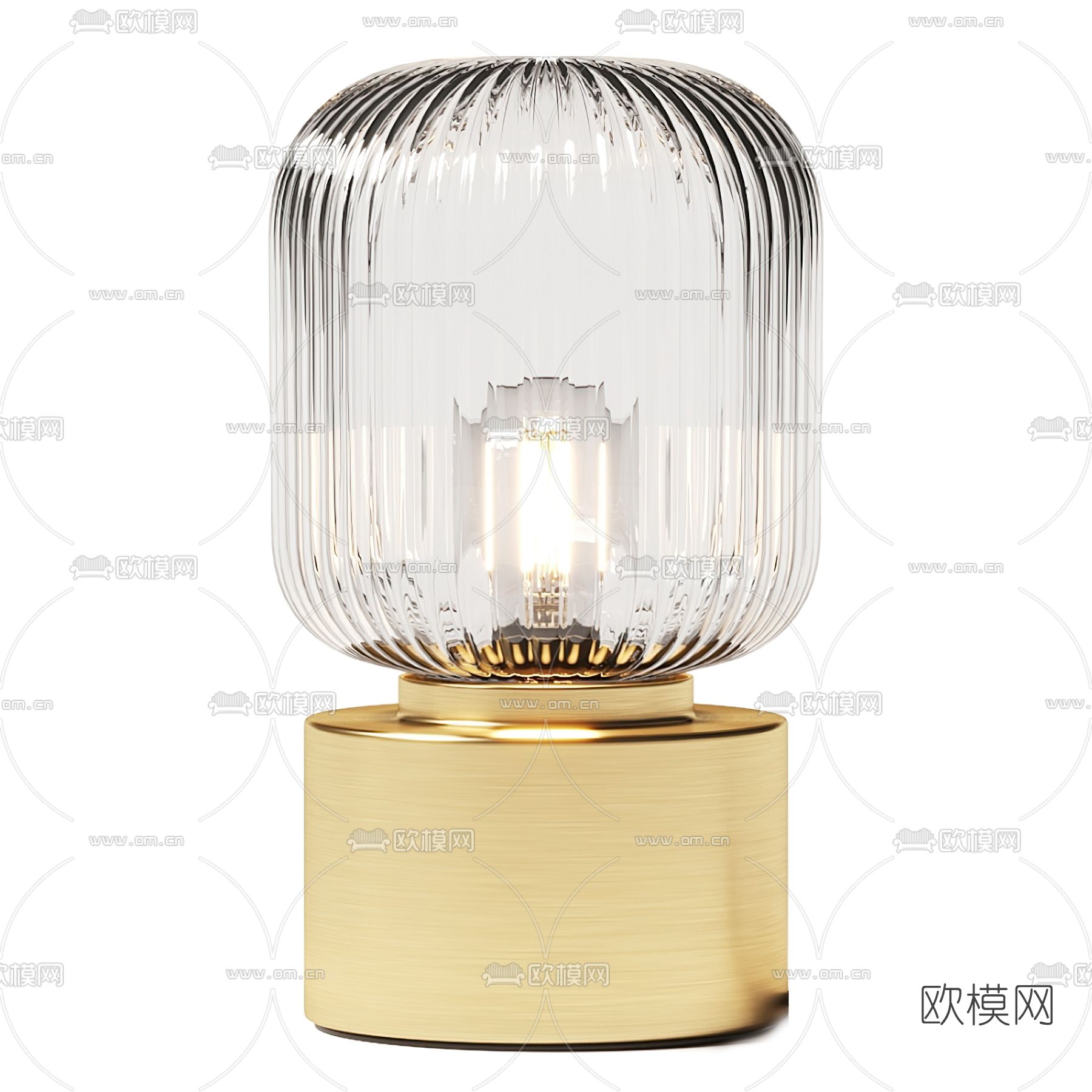 现代台灯免费3d模型下载