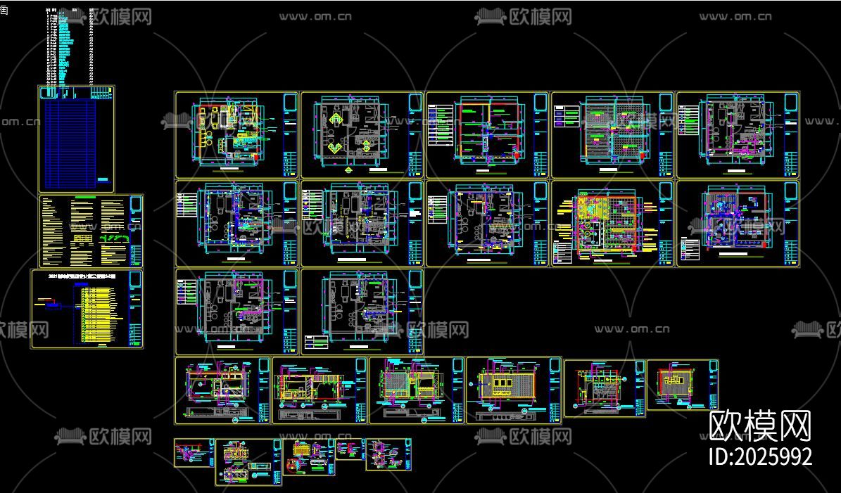 奶茶店cad施工图下载（渲染图7）
