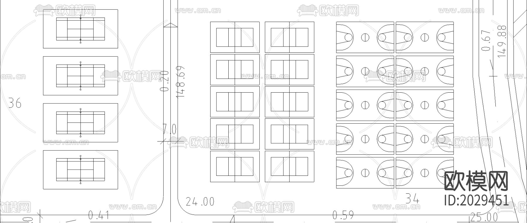 某大学总平面图下载（渲染图2）