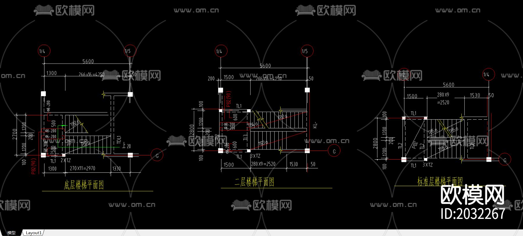 板梯平面节点大样下载