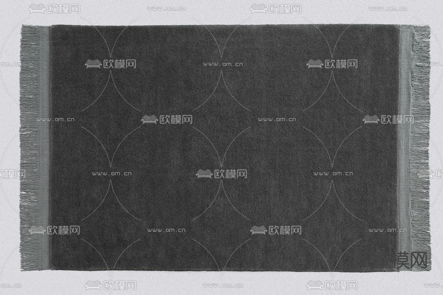 现代地毯免费3d模型下载