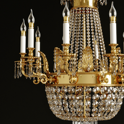 烛台吊灯3d模型