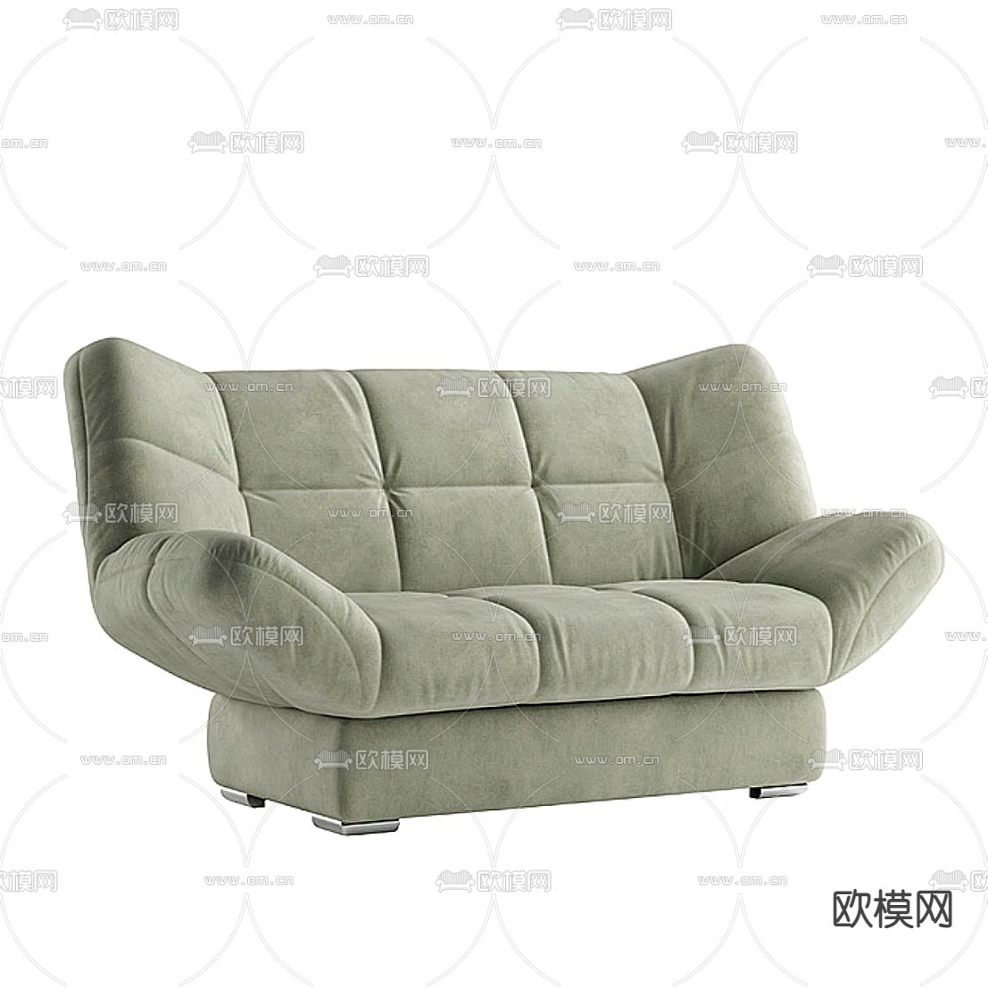 FLEXFORM 布艺休闲沙发3d模型下载