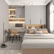 现代榻榻米卧室免费3d模型