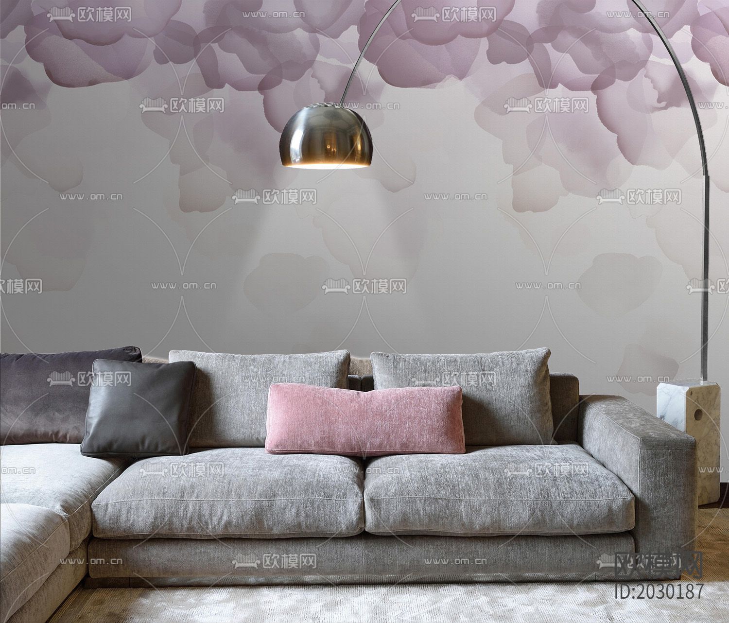 玫瑰花瓣壁纸下载（渲染图4）