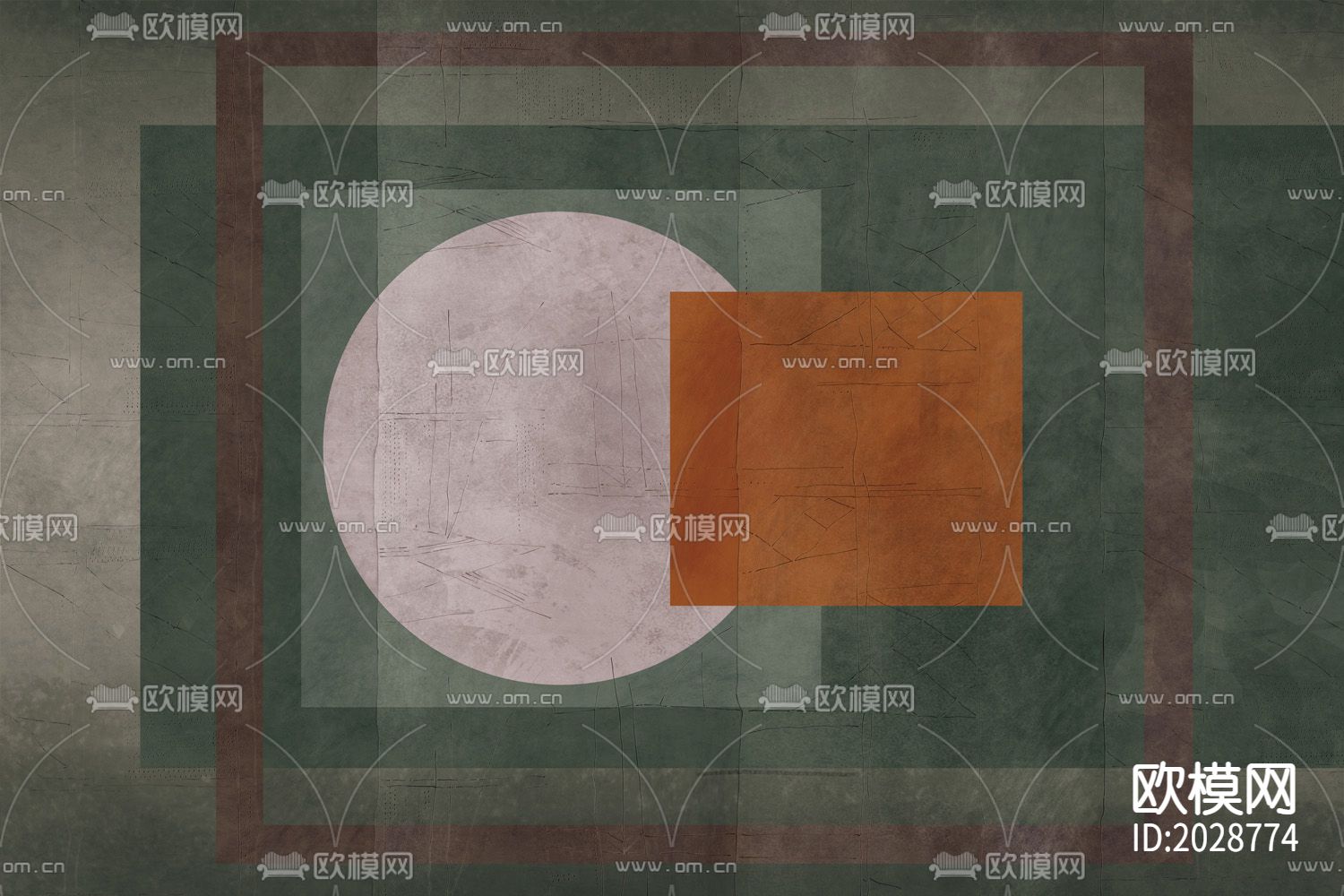 几何图形壁纸下载（渲染图5）