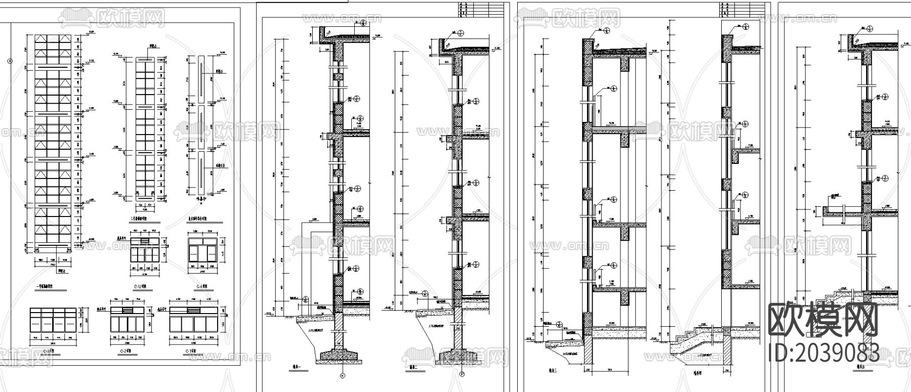 小学cad施工图下载（渲染图5）
