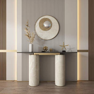 现代3d端景条案模型-柜子3d模型-3dmax模型免费下载-欧模网