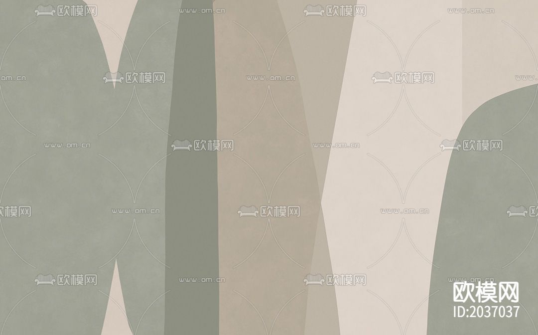 几何拼装壁纸下载（渲染图2）