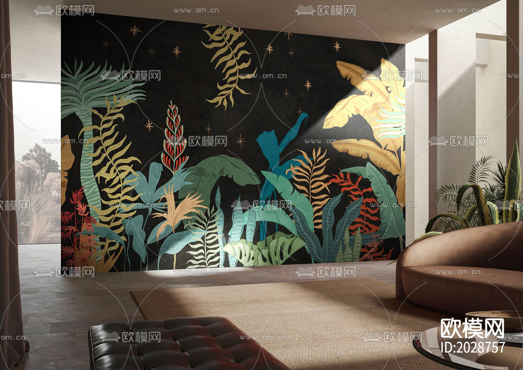 植物壁纸下载（渲染图5）