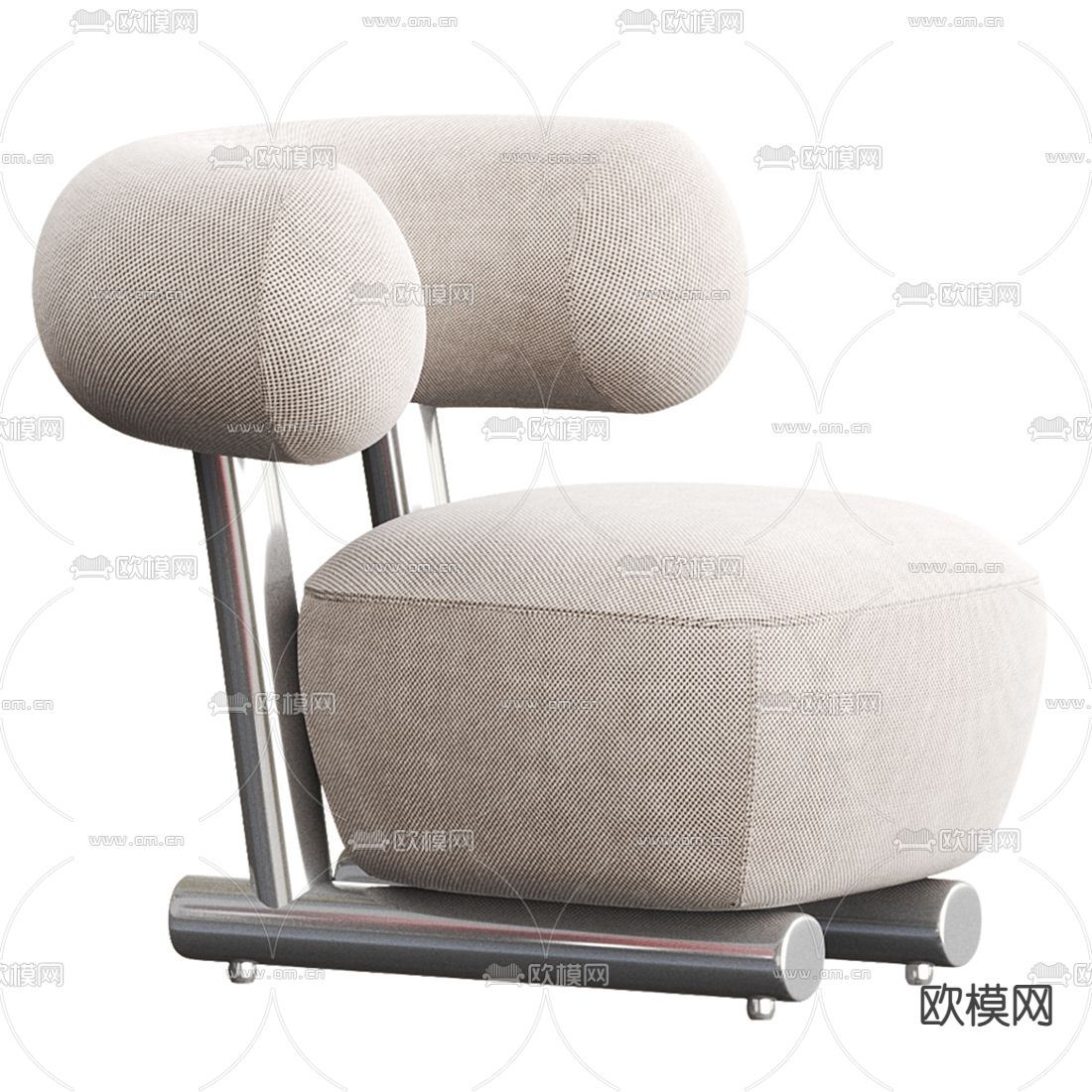Moroso 休闲椅3d模型下载（渲染图1）