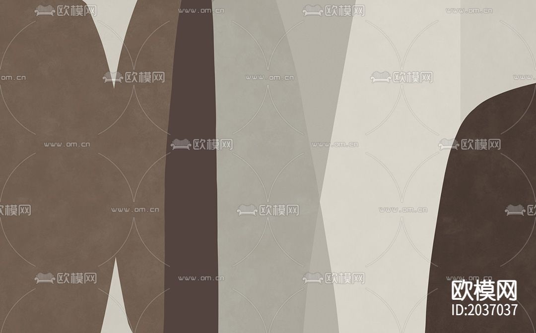 几何拼装壁纸下载（渲染图1）