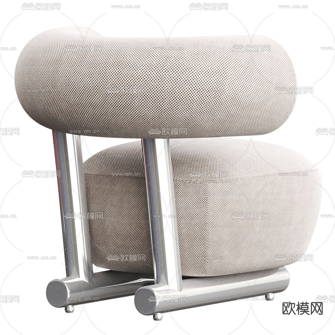 Moroso 休闲椅3d模型下载（渲染图3）