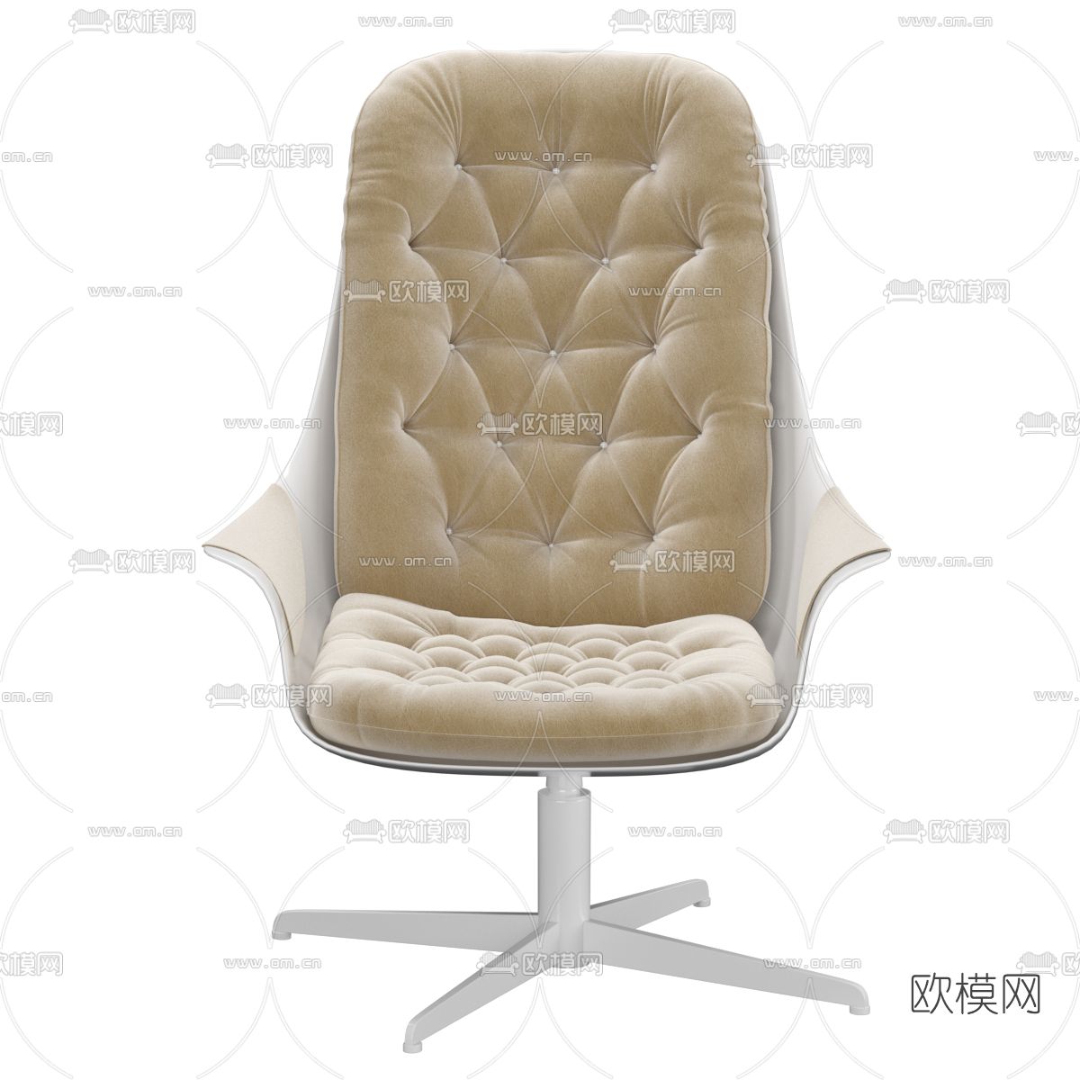 现代办公椅免费3d模型下载